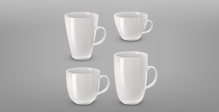 Different Cup Sizes