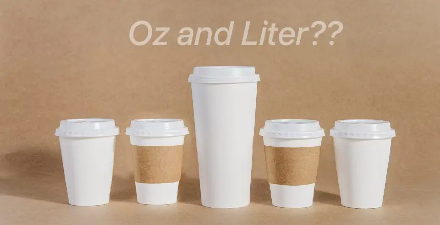 What are the differences between Oz and Liter