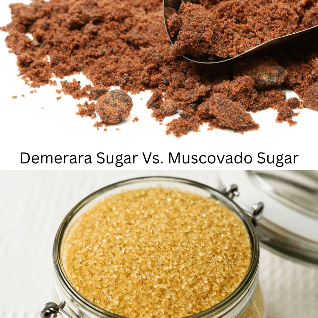 Demerara Sugar Vs. Muscovado Sugar