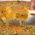 Lebanese Knafeh Recipe with Semolina